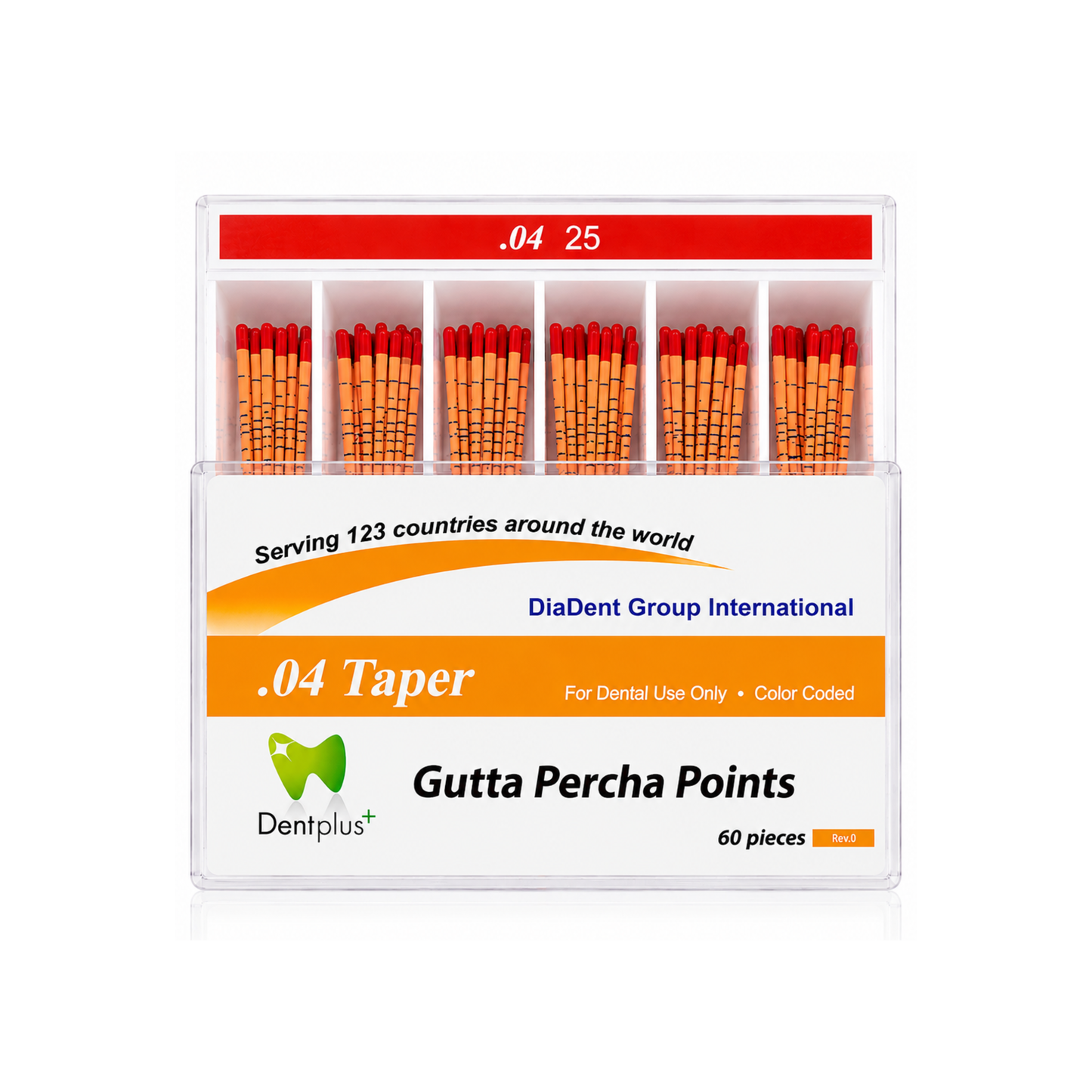 Gutta Percha DentPlus MM Marked