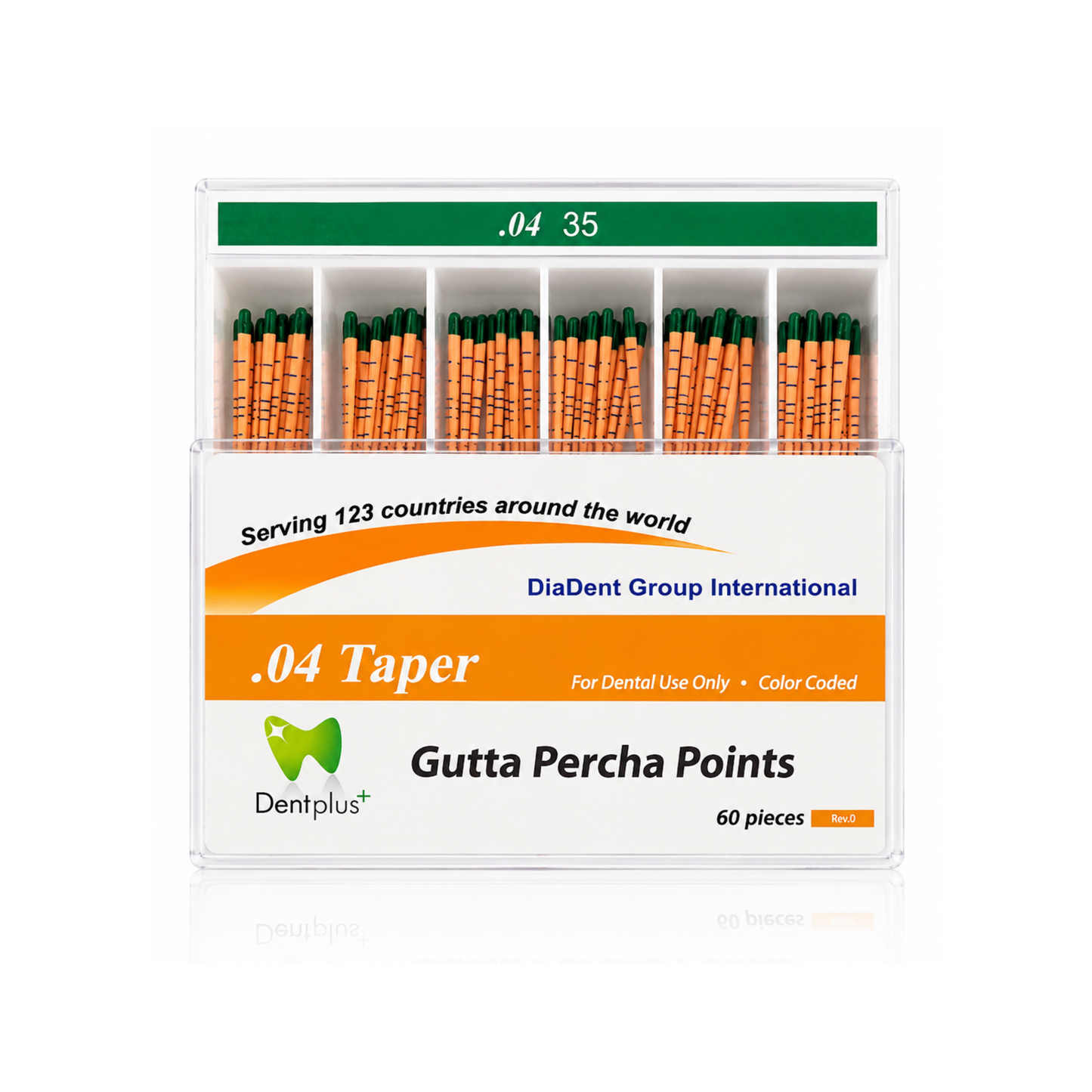 Gutta Percha DentPlus MM Marked