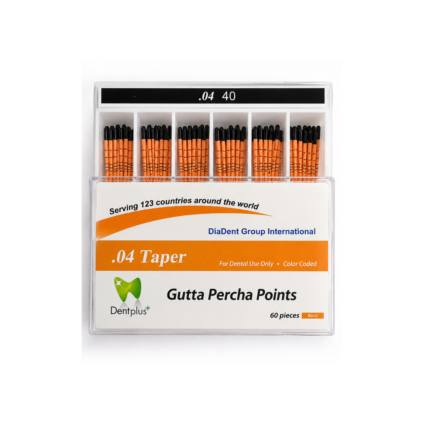 Gutta Percha DentPlus MM Marked