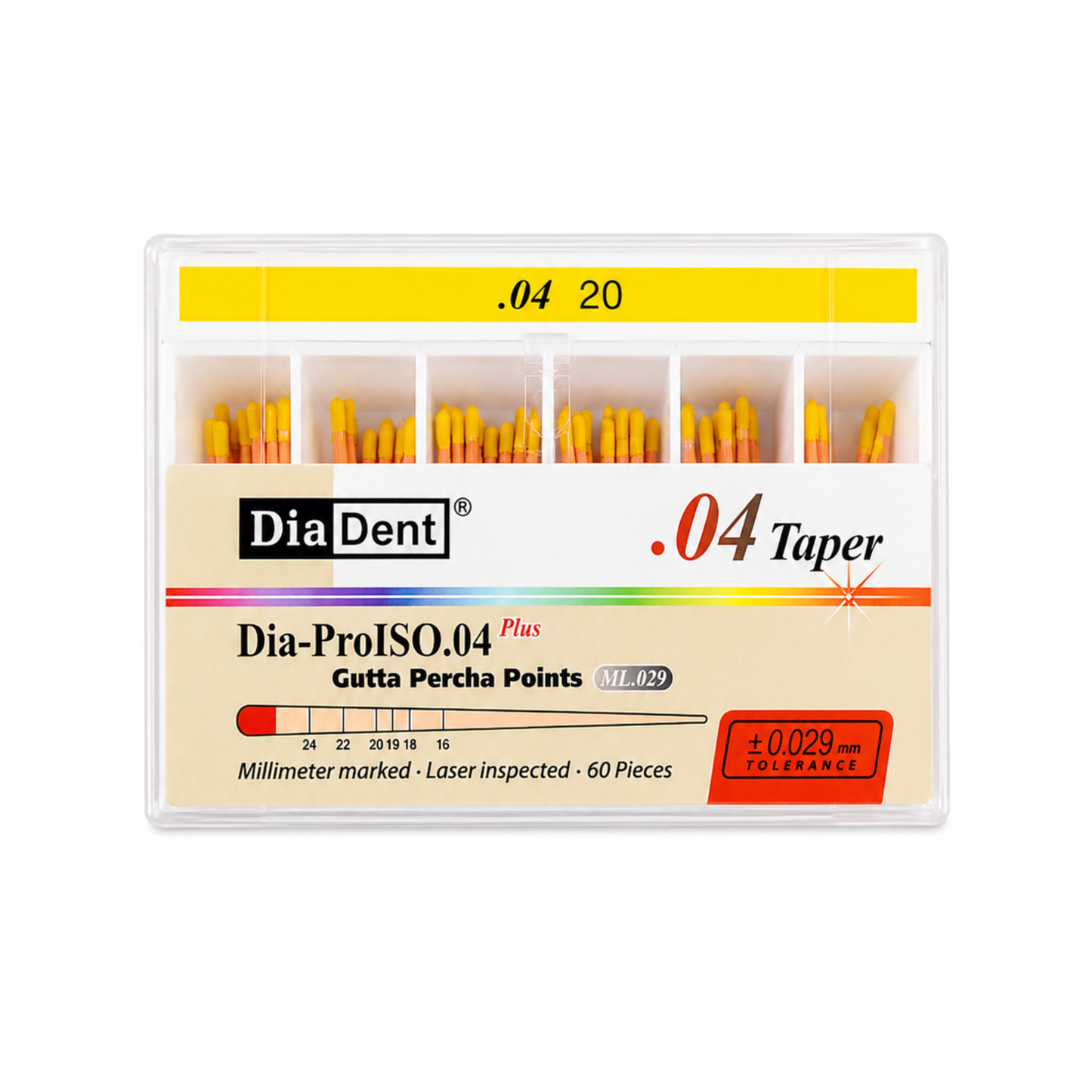 Gutta Percha DiaDent MM marked