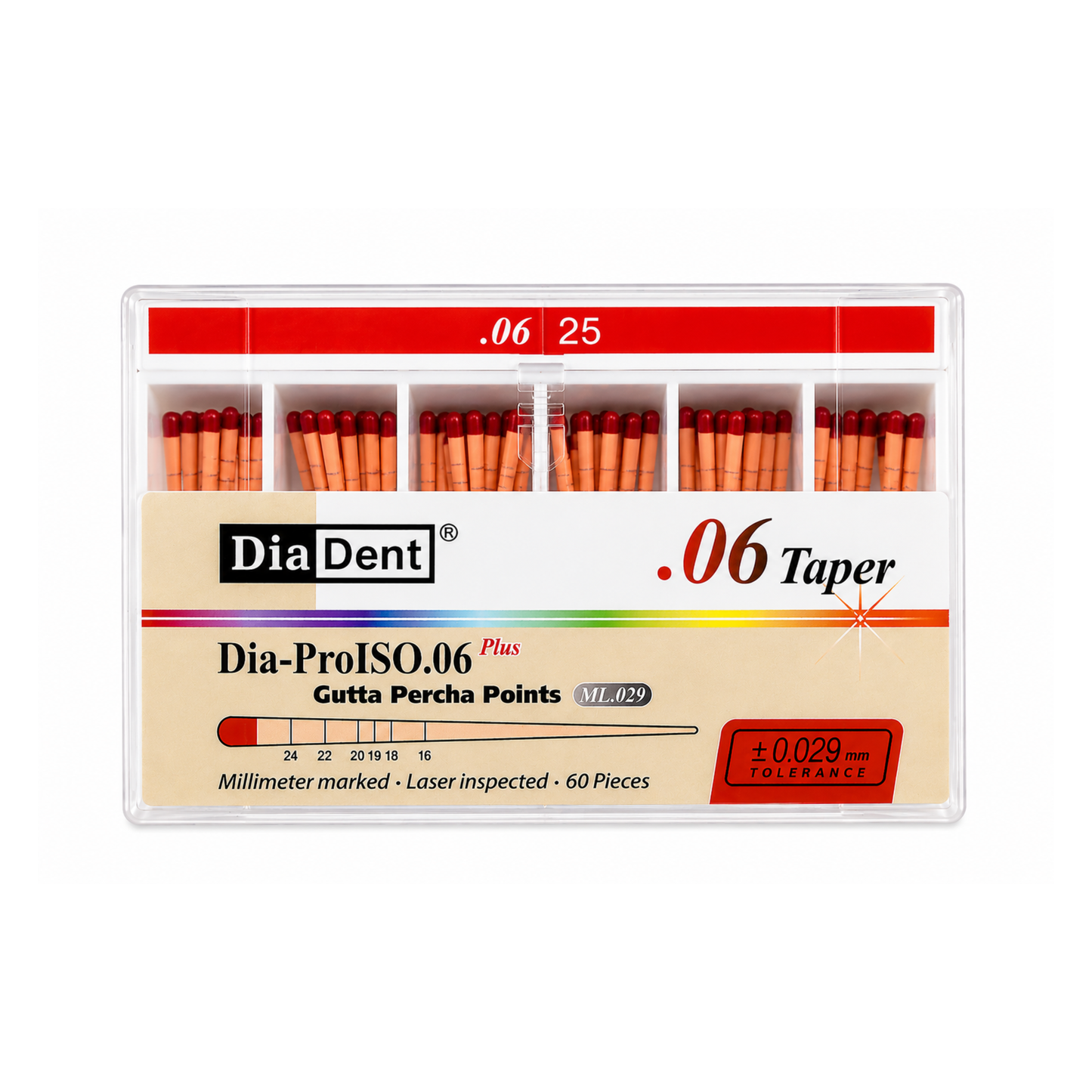Gutta Percha DiaDent MM marked