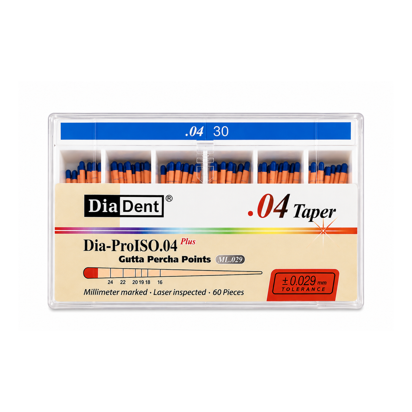 Gutta Percha DiaDent MM marked