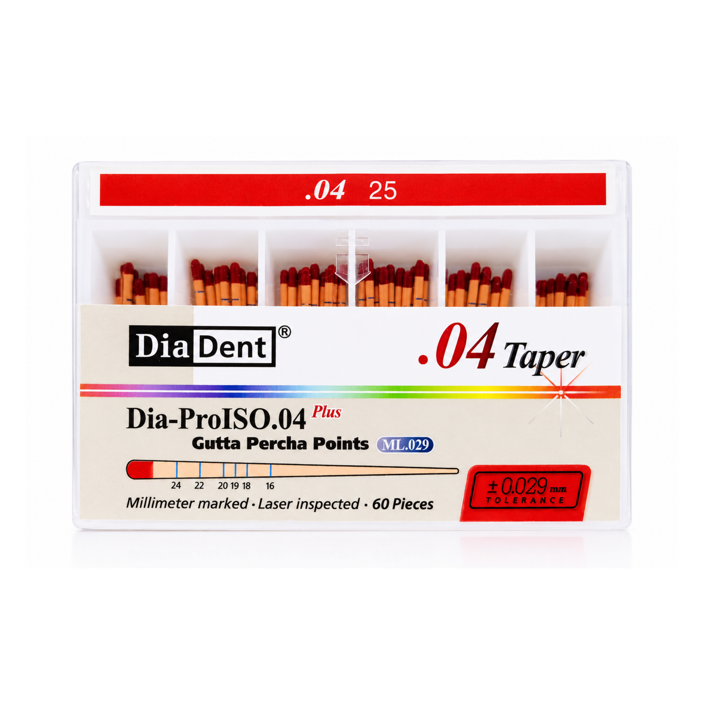 Gutta Percha DiaDent MM marked