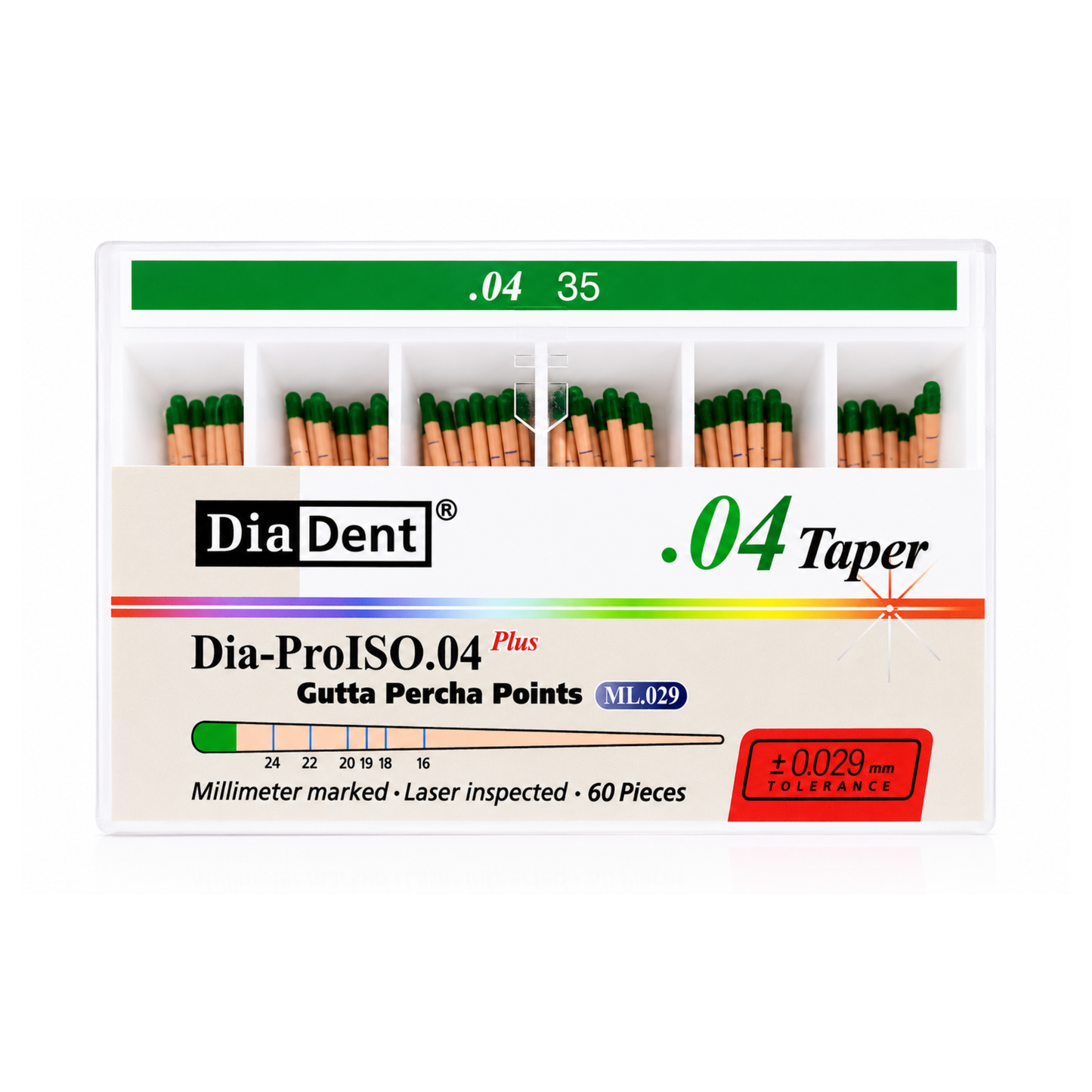 Gutta Percha DiaDent MM marked