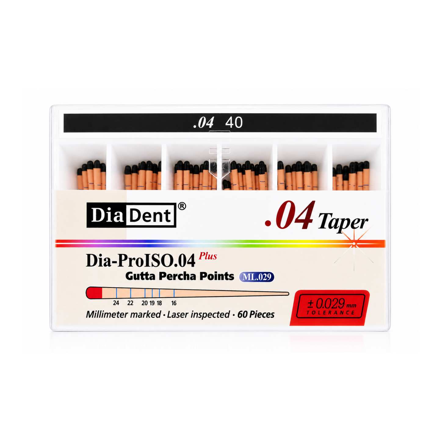 Gutta Percha DiaDent MM marked