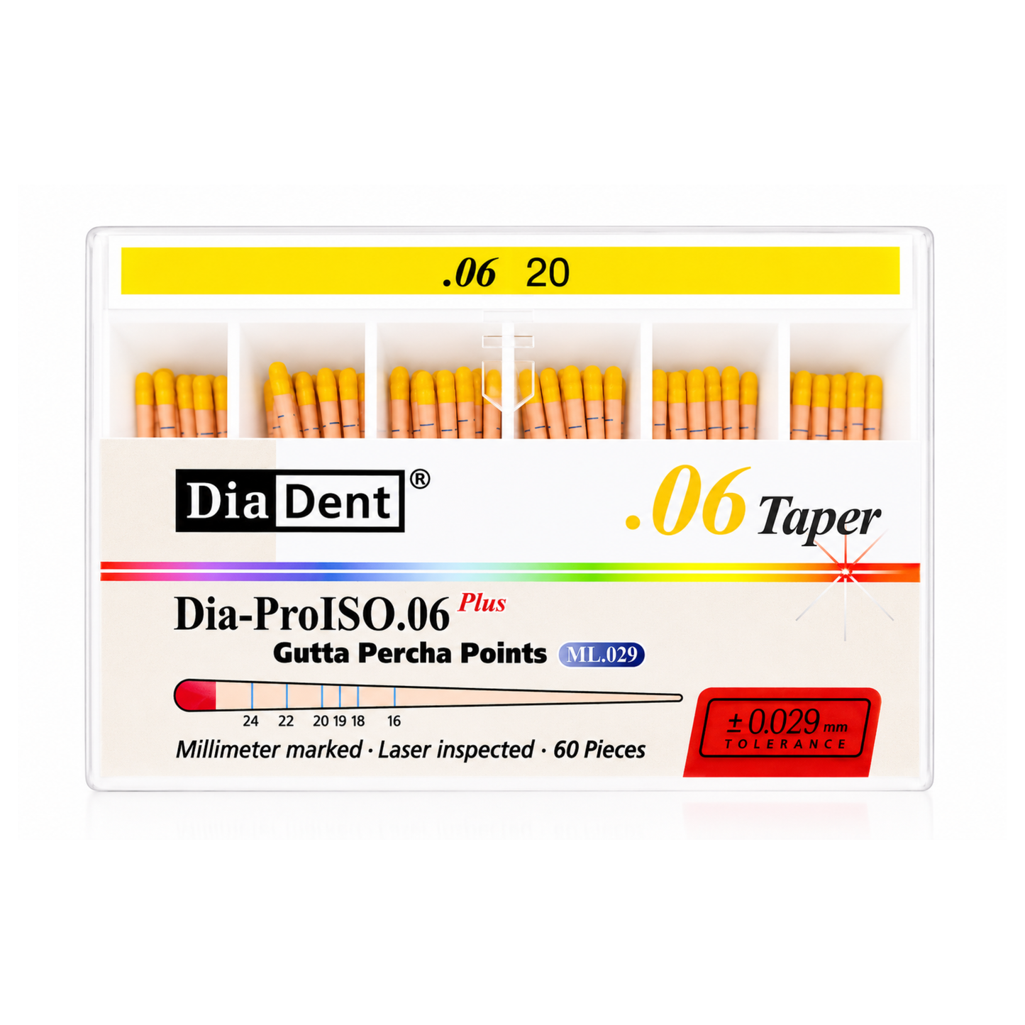 Gutta Percha DiaDent MM marked