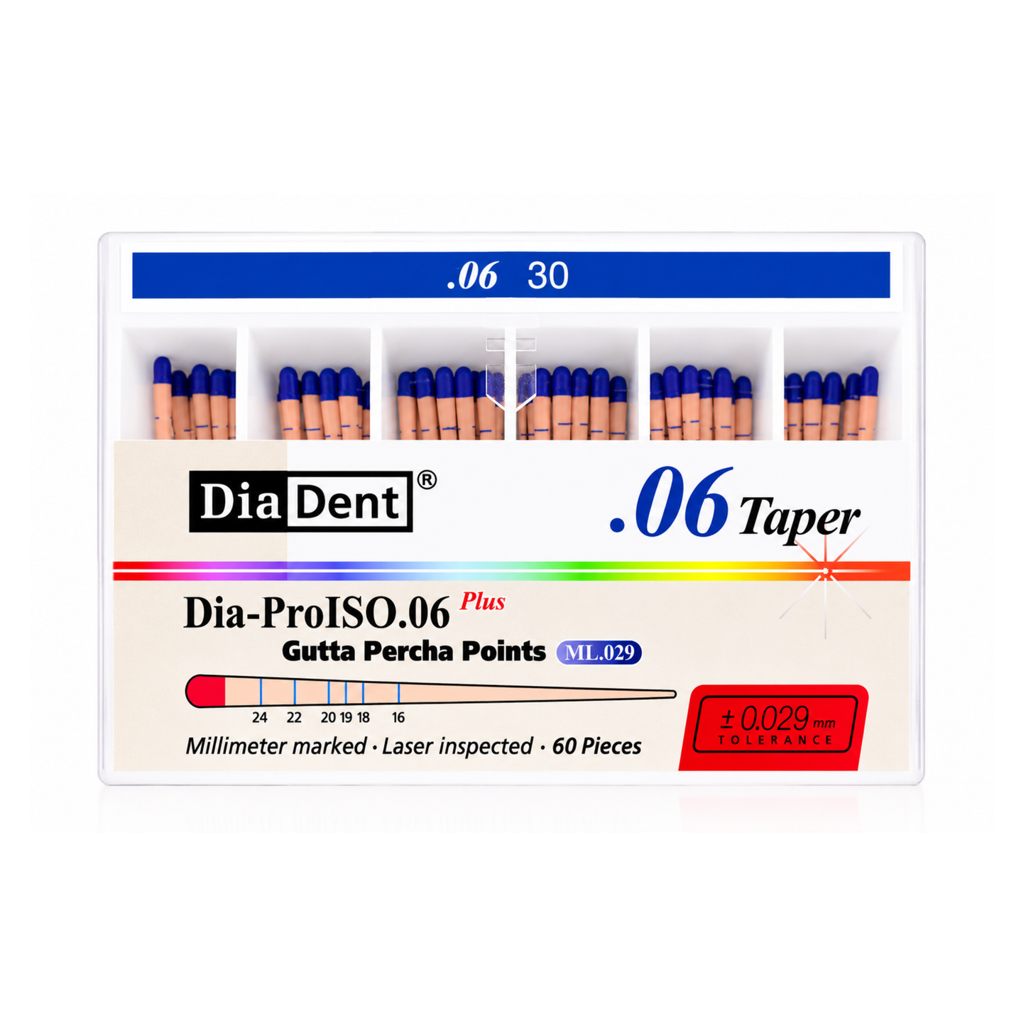 Gutta Percha DiaDent MM marked