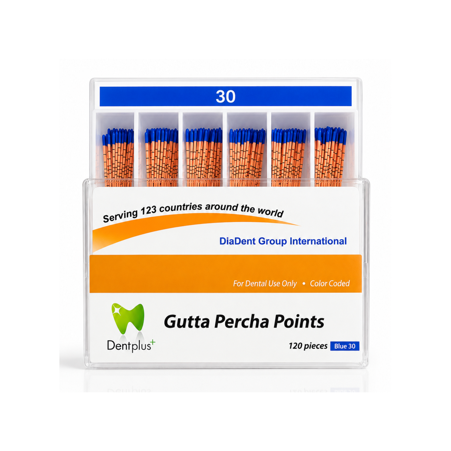 Gutta Percha DentPlus MM Marked