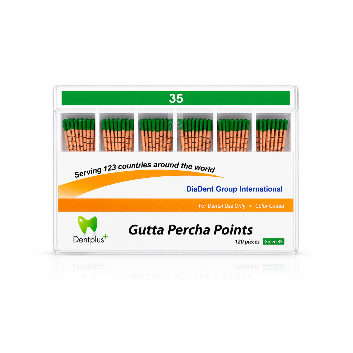 Gutta Percha DentPlus MM Marked