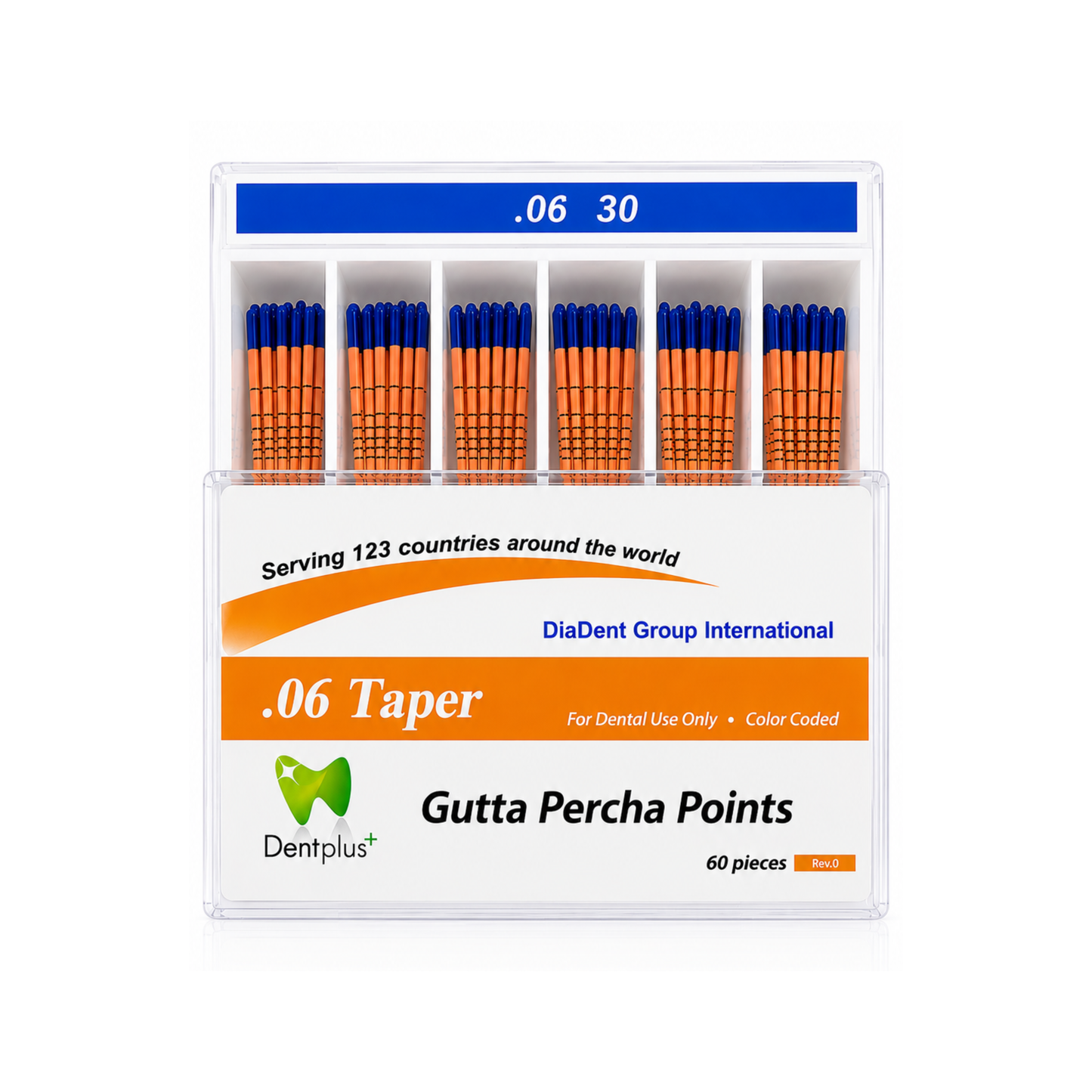 Gutta Percha DentPlus MM Marked